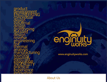 Tablet Screenshot of enginuityworks.com
